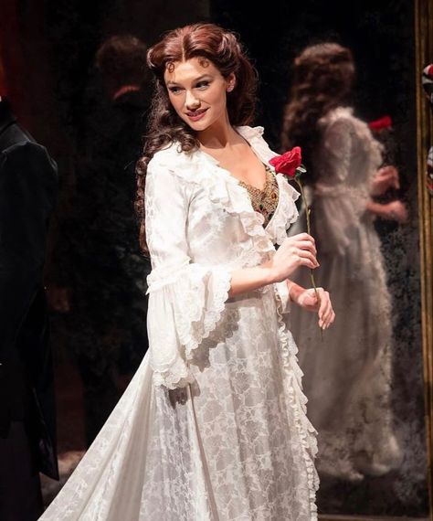 Christine Phantom Of The Opera Costume, Amy Manford, Opera Dress, Musicals Funny, Andrew Lloyd Webber, Victorian Gown, Christine Daae, A Night At The Opera, The Phantom Of The Opera