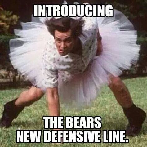 INTRODUCING THE BEARS NEW DEFENSIVE LINE. Crossfit Images, Crossfit Memes, Nfl Jokes, Funny Nfl, Crossfit Humor, Nfl Funny, Football Jokes, Fitness Humor, Funny Sports Pictures