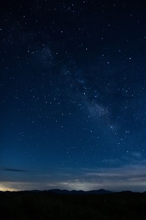 The Milky Way, East Tennessee, Smoky Mountains, Blue Ridge, Milky Way, North Carolina, Tennessee, Stars, Blue