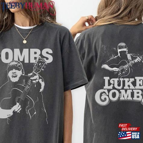 Vintage Luke Combs Shirt World Tour 2024 Cowboy T-Shirt Sweatshirt Check more at https://teebyhuman.com/product/vintage-luke-combs-shirt-world-tour-2024-cowboy-t-shirt-sweatshirt/ Luke Combs Shirt, Luke Combs, Trending Music, Love Shirt, Music Love, World Tour, Country Music, Fashion Statement, Unisex Sweatshirt