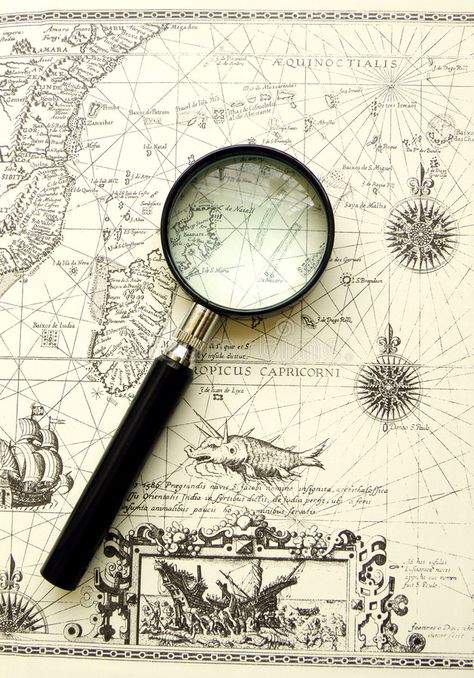 Old map - Ancient sea chart, magnifier. An antique sea sailing chart taken with , #Sponsored, #magnifier, #antique, #sailing, #chart, #map #ad Design Symbols, Map Ideas, Nautical Map, Nautical Chart, Creative Icon, Old Map, Icons Design, Icon Design, Sailing