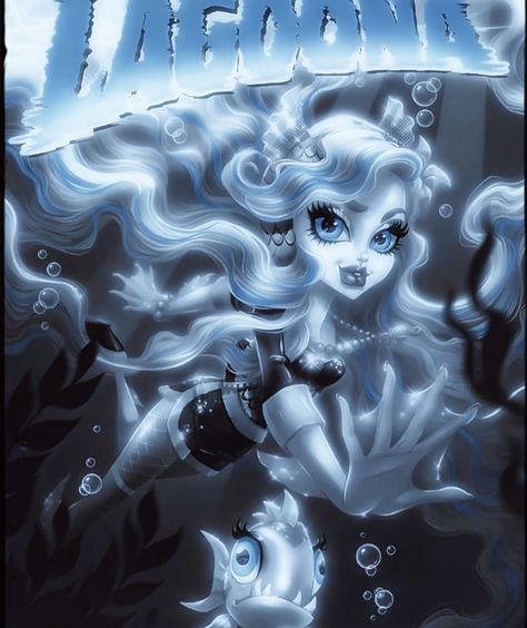 Blue Monster High, Monster H, Monster High School, Arte Monster High, Monster High Pictures, Moster High, Lagoona Blue, Love Monster, Image Swag