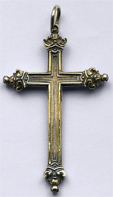 Pectoral cross Protestant Cross, Pectoral Cross, Christian Symbols, Greek Orthodox, Cross Tattoo, Christian Cross, Cross Jewelry, Mother And Child, Artifacts