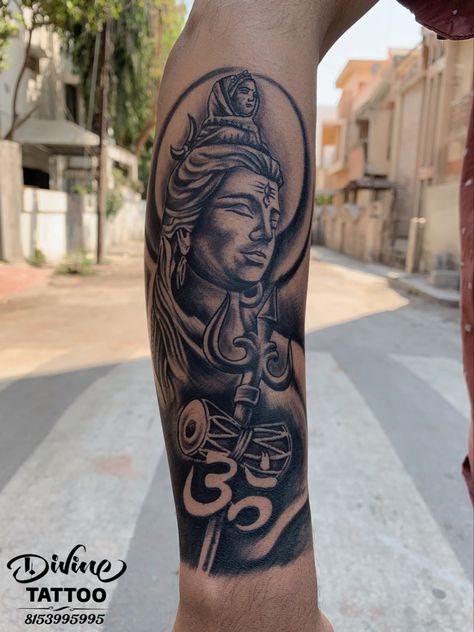 Shiva Sleeve Tattoos For Guys, Tattoo For Elbow For Men, Ganesha Tattoo Forearm, Shiv Tattoo For Men On Hand, Forarms Tattoo Designs Men, Mahadev Tattoo Designs For Men, Shiva Portrait, Tattoo Shiva, Shivratri Photo