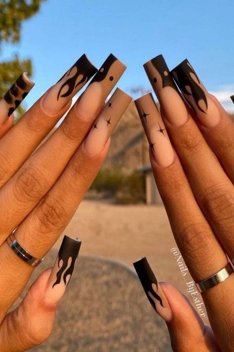 Inspiration for brown nails. Latest and Trending brown nails idea. Different Shade Of Brown Nails, Trendy Brown Nails, Healthy Gummies, Press On Nails Coffin, Brown Acrylic Nails, Brown Nails Design, Brown Nail, Birthday Designs, Long Acrylic