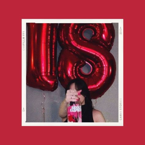 Cover for your 18th birthday playlist!🎂❤️‍🔥 18th Birthday Playlist, Birthday Playlist Cover, Birthday Album Cover, Birthday Playlist, 18th Birthday, Birthday Ideas, Album Covers, Birthday, Canvas