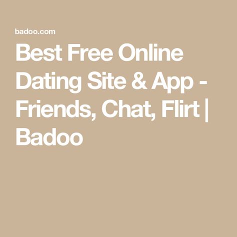 Best Free Online Dating Site & App - Friends, Chat, Flirt | Badoo Dating Apps Free, Free Online Chat, Tracker Free, Dating App, Chat Rooms, Girl Online, Chat Room, Make New Friends, Desi Beauty