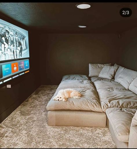 Home Theater Room Design, Theater Room Design, Home Cinema Room, Home Theater Rooms, Dream House Rooms, Cinema Room, Dream House Interior, House Room, Home Cinemas