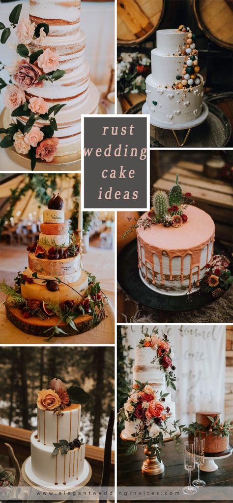 Top 7 Pretty Chic Rust Wedding Color Trends for Fall 2022 - Elegantweddinginvites.com Blog Rust Wedding Color, Trends For Fall 2023, Colored Wedding Rings, Rust Bridesmaid Dresses, Rust Wedding, Wedding Ides, Dark Wedding Theme, Fall Wedding Color Schemes, Rusting Wedding