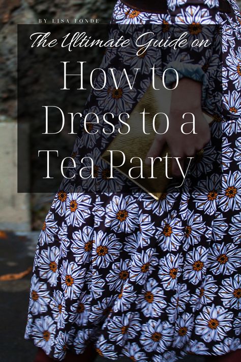 Classic Tea Party Outfit, How To Dress For Tea Party, What To Wear To A Tea Party Outfits, What To Wear To Afternoon Tea In Winter, Ladies Tea Party Outfit, Tea Time Dresses, Winter Tea Dress, Tea Outfits For Women Winter, Tea Party Hair Styles