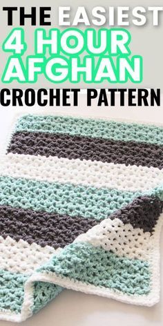 Chunky Crochet Baby Blanket, Quick Crochet Blanket, Motifs Afghans, Chunky Crochet Blanket Pattern, Crochet Blanket Stitch Pattern, Afghan Crochet Pattern, Baby Afghan Crochet Patterns, Blanket Tutorial, Crochet Throw Pattern