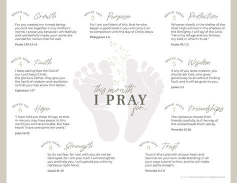 Prayers For New Baby, Free Prayer Printables, Family Conversation Starters, Empathy Activities, Baby In Womb, Praying For Your Family, Prayer For Baby, Prayers Of Encouragement, Mom Prayers