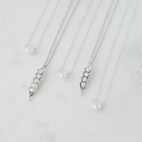 Fall in love with our amazing selection of pearl necklaces. Necklace Cards, Coordinates Jewelry, Love For Her, Peas In A Pod, Family Tree Necklace, Silver Pearl Necklace, Pearl Necklaces, Monogram Jewelry, Cz Stud Earrings