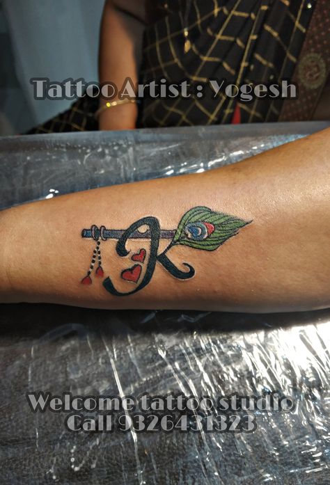 Yogesh jadhav welcome tattoo studio #tattoos #kname tattoo K Name Tattoo, Name Tattoo Designs Men, Yogesh Name, K Name, Tattoo Male, K Names, K Letter, Bond Paper Design, Bond Paper