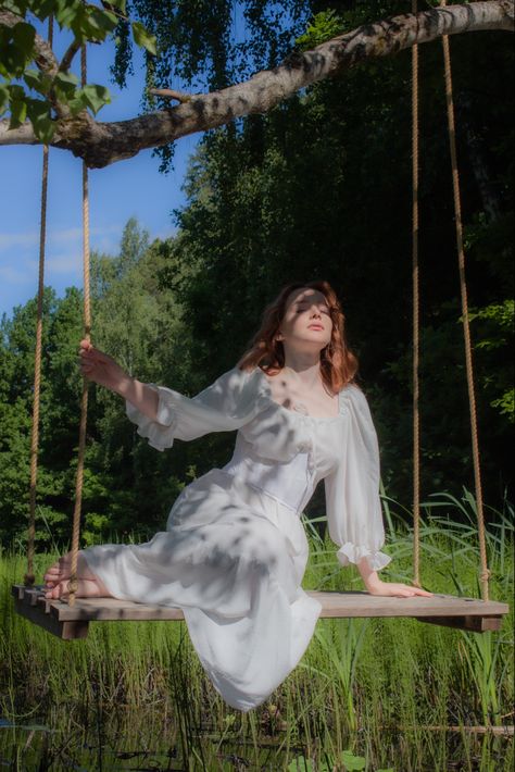 Whimsical Poses Reference, Person In Nature Photography, Girl Lyingreference, Dreamy Pose Reference, Reach Out Pose, Whimsical Pose Reference, Fantasy Poses Reference Photo, Calm Pose Reference, Ethereal Pose Reference