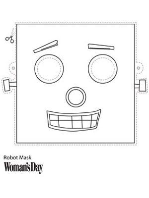 Robot Maskwomansday Robot Crafts, Robots Preschool, Crafts Template, Robot Activity, Robot Mask, Maker Fun Factory Vbs, Mask Craft, Maker Fun Factory, Robot Craft