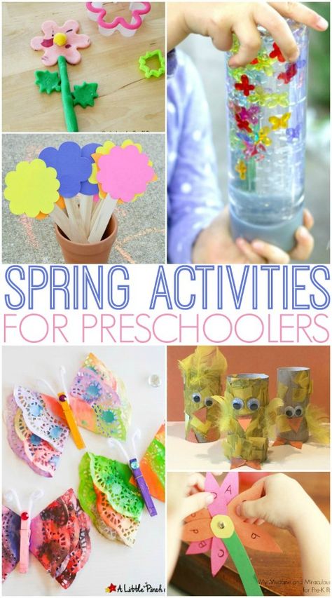 Spring Activities for Preschoolers! A pretty and fun roundup for preschoolers this spring! Spring Day Activities, Spring Activities For Preschoolers, Spring Lesson Plans, Cucumber Trellis Diy, Spring Preschool Activities, Trellis Diy, Spring Lessons, Spring Activities For Kids, Preschool Spring