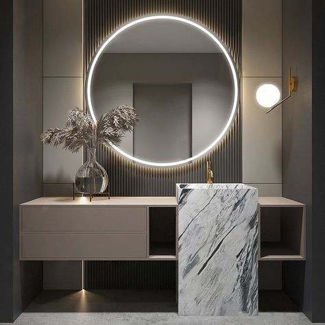 Dining Handwash Designs, Lobby Vanity Design Modern, Wash Basin In Dining Area Modern Luxury, Toilet Wash Basin Counter Design, Lobby Vanity Design, Basin Counter Design Cabinets, Basin Counter Design Modern, Dining Wash Basin Design, Wash Basin In Dining Area Modern