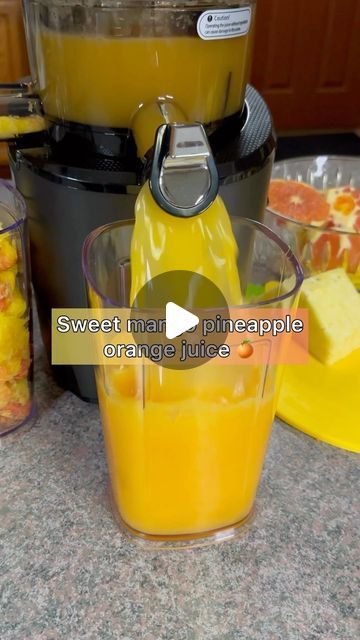 Modesto Joseph Garcia on Instagram: "Mango Pineapple Orange Juice 🍊  (Save 10% On This Juicer At The Link In My Bio With Code “GROWYOUROWN”)  This juice is packed with phytonutrients that is going to boost the immune system, reduce inflammation & improve digestion.   This juice recipe gets a 10/10. The blood oranges add a sweeter than usual , and almost less acidic orange flavor. The mango pineapple together create a perfectly sweet tropical flavor to top this recipe off!   #growyourown #orangejuicerecipes #orangejuice #orange #mangopineapple #mangojuice #pineapplejuice #immuneboost #digestivehealth #oxidativestress #juiceforhealth #healthiswealth #healthandwellness #growyourownfood #growyourownlives #fruitheals #healingfruit #natureheals #natureheals #healingnature #explore #explorepage" Juicing With Mango, Orange And Pineapple Juice, Mango Juicing Recipes, Mango Juice Recipe, Pineapple Juice Recipes, Orange Juice Recipes, Mango Pineapple, Juicer Recipes, Mango Juice