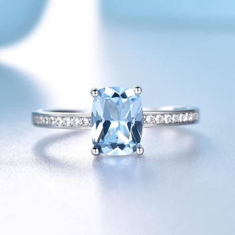 Hey, I found this really awesome Etsy listing at https://www.etsy.com/listing/681103513/blue-topaz-radiant-cut-engagement-ring Formal Light Blue Aquamarine Diamond Ring, Fine Jewelry Aquamarine Diamond Ring In Light Blue, Luxury Light Blue Aquamarine Rings, Blue Aquamarine Emerald-cut Diamond Ring, Silver-tone Aquamarine Diamond Ring For Gift, Sky Blue Topaz Ring, Gemstone Solitaire Ring, Blue Topaz Jewelry, Topaz Jewelry