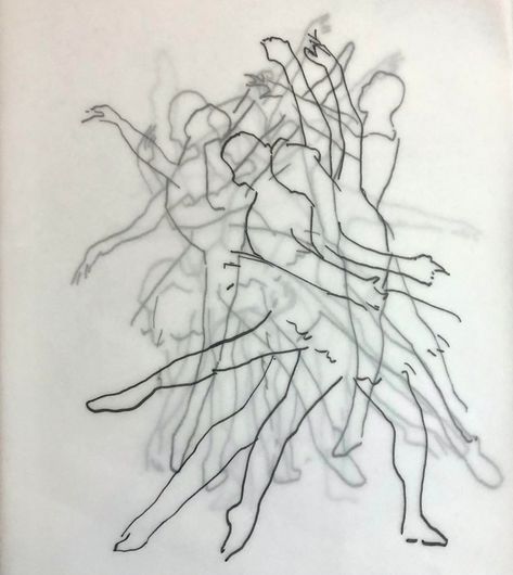 Moving Images Art, Human Movement Sketch, Art With Movement, Movement Art Drawing, Movement Drawing Ideas, Dance Art Abstract, Movement Sketch, Rachael Singleton, Drawing Movement