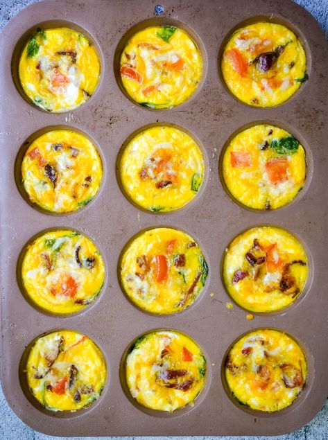 Egg Bites Golo, We Egg Bites, Thm Egg Bites, Ww Egg Bites Oven, Vegan Egg Bites Muffin Tins, Eggbite Recipes Oven, Frozen Egg Bites, Eggs Bites Oven, Omlet Bites