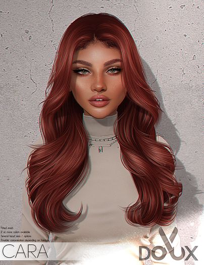 Second Life Marketplace - DOUX - Cara hairstyle [BLOGGER PACK] Sims 4 Piercings, Mod Hair, Pelo Sims, Free Sims 4, Sims 4 Cc Makeup, Sims 4 Game Mods, Sims 4 Body Mods, Sims 4 Teen, Sims 4 Characters