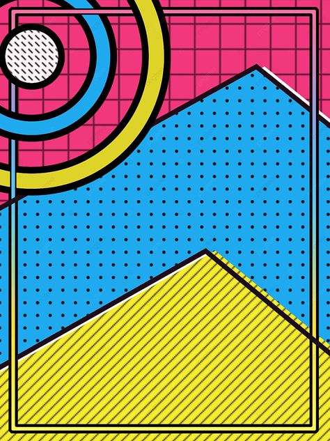 Pop Art Pattern Design, Pop Art Geometric, Pop Art Graphic Design Poster, Geometric Pop Art, Donut Pop Art, Pop Art Packaging Design, Pop Art Texture, Pop Art Wallpaper Backgrounds Wallpapers, Pop Art Elements