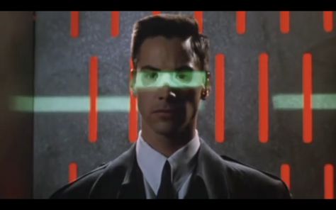 Johnny Mnemonic Johnny Mnemonic, New Movies, Movies Showing, Cyberpunk, Scotland, Mens Sunglasses, Film, Quick Saves