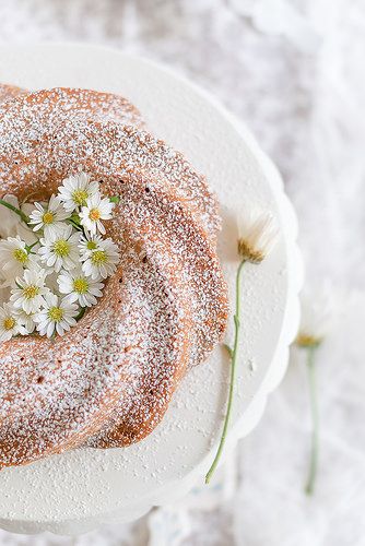 Anise and Olive-Oil Bundt | Flickr - Photo Sharing! Pie Baking, Spring Cake, Cake Photography, Food Picks, Bundt Cakes, Sweetened Condensed Milk, Piece Of Cakes, Condensed Milk, Passion Fruit