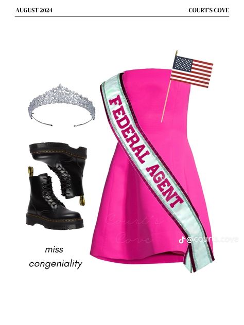 Superhero Halloween Costumes, Miss Congeniality, Classy Halloween Costumes, Bff Halloween Costumes, College Halloween, Fancy Dress Up, Trendy Halloween Costumes, Halloween Costume Outfits, Halloween Party Themes