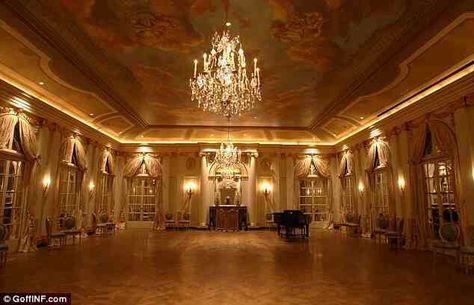 Dance floor French Ballroom, Victorian Chandelier, Classic Fireplace, Marble Fireplace Surround, Ceiling Murals, Castle Mansion, Hall Of Mirrors, Palace Of Versailles, Expensive Houses