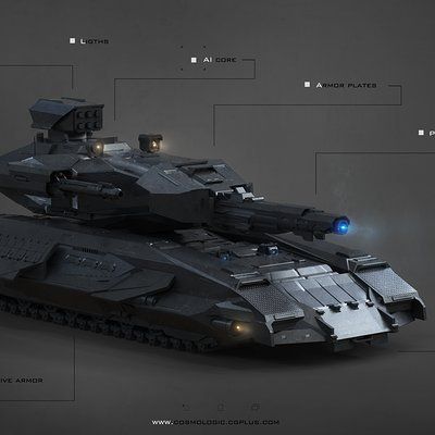 ArtStation - Futuristic Tank, Jeremy Schmidt Future Tanks Concept Art, Tanks Futuristic, Futuristic Warships, Futuristic Military Vehicles, Scifi Tank, Future Tanks, Futuristic Tank, Zombie Vehicle, Futuristic Military