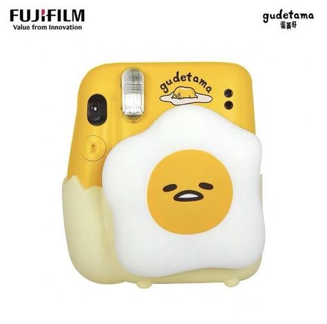 Gudetama Merchandise, Gudetama Items, Lazy Egg, Cute Camera, Images Kawaii, Kawaii Toys, Hello Kitty Items, Instant Camera, Dessin Adorable