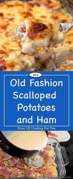 Scalloped Potato And Ham, Old Fashioned Scalloped Potatoes, Ham Dinner Recipes, Potatoes And Ham, Scalloped Potato, Scalloped Potatoes And Ham, Ham Dinner, Ham Casserole, Potluck Dinner