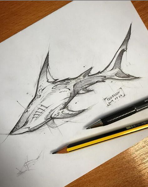 ArtStation - jun - jul, psdelux ... Shark Drawing, Bull Shark, Animal Drawings Sketches, Shark Art, 다크 판타지, Favorite Animal, Concept Art Drawing, Pencil Art Drawings, Art Drawings Sketches Creative