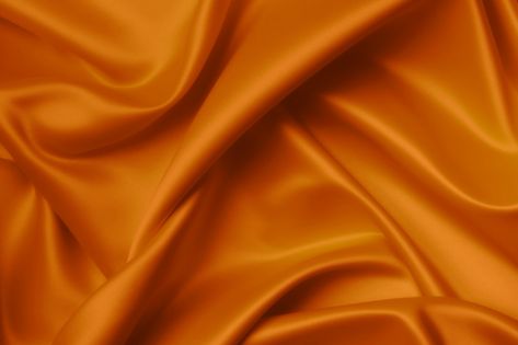 Silk Background Aesthetic, Orange Silk Background, Silk Background, Background Orange, As Wallpaper, Orange Fabric, Orange Background, Backgrounds Free, Textured Wallpaper