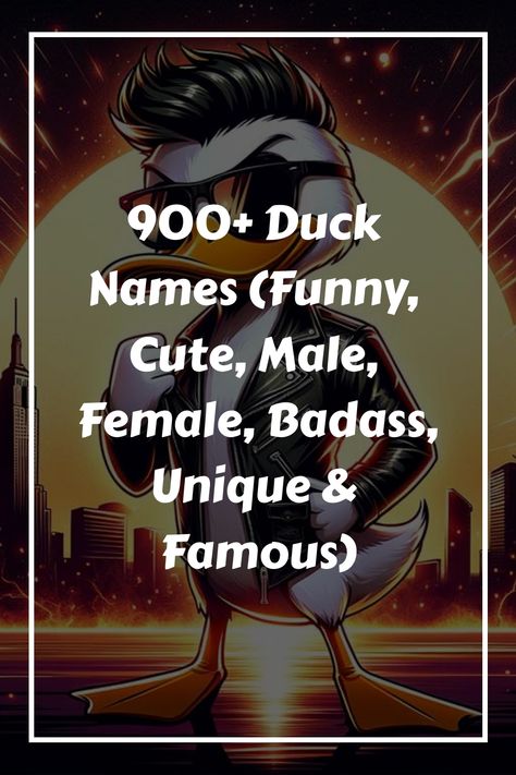 When it comes to naming our feathered friends who paddle in ponds and waddle in wonder, creativity knows no bounds. From classic quackers to modern Funny Duck Names, Names For Pets, The Story About Ping, Aflac Duck, Pet Name Ideas, Pet Ducks, Howard The Duck, Funny Duck, Famous Names