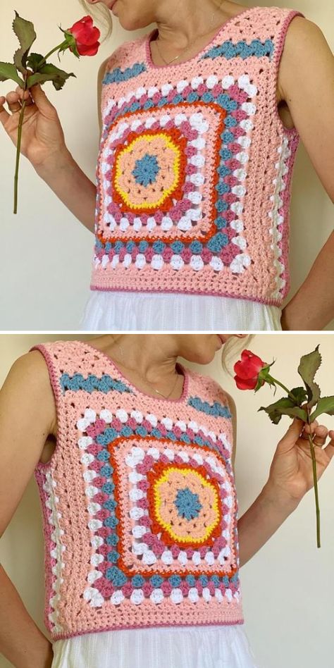 Chic Crochet Top, Crochet Shirt Pattern, Crochet Blouse Pattern, Crochet Top Dress, Crochet Top Outfit, Crochet Vest Pattern, Crochet Tops Free Patterns, Crochet Summer Tops, Crochet Shirt