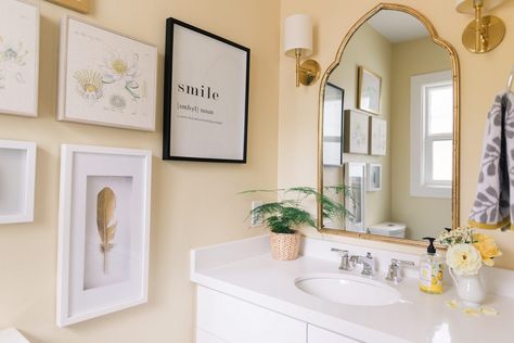 9 Paint Colors to Boost Your Mental Health at Home – Nippon Paint Singapore Muji Toilet, Sunny Bathroom, Best Countertops, Bathroom Theme, Turquoise Bathroom, Cream Bathroom, Maria Killam, Yellow Bathroom, Happy Yellow