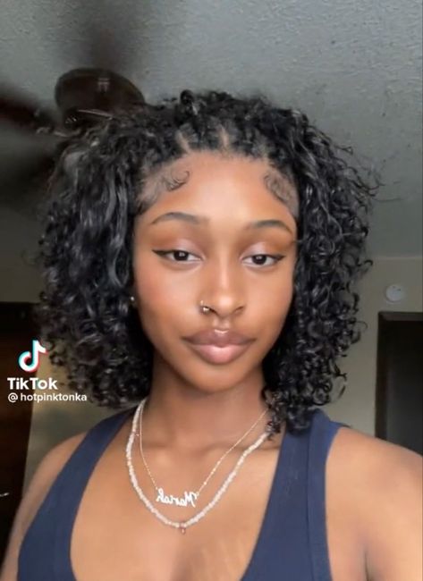 Hairstyles Breads, Short Curly Hairstyles Braids, Hairstyles For Black Women Curly Hair, Cute Hairstyles For Short Curly Hair Black Women, Summer Curly Hairstyles Natural Curls, Naturly Curly Hairstyles Black Women, Cute Hairstyles For Curly Hair Natural, Cute Curly Hairstyles For Black Women, Dope Hairstyles Natural Hair