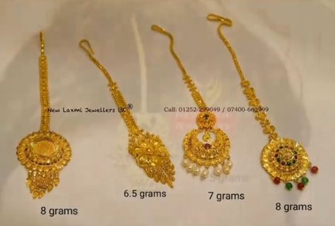 Mangtika Gold, Papidi Billa, Gold Tikka, Tikka Designs, Mang Tika, Tikka Jewelry, Maang Tika, Mang Tikka, Gold Necklace Wedding