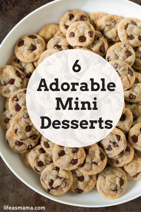 The tiny desserts on this list are just as simple as they are delicious, and they’re pretty freaking delicious. Bitesize Desserts Easy, Mini Baked Desserts, Snack Size Desserts, Easy Finger Foods Desserts, Desert Bites Easy, Tiny Cookies Recipe, Dessert For Small Group, Easy Finger Food Desserts Sweets, Tiny Baking Recipes