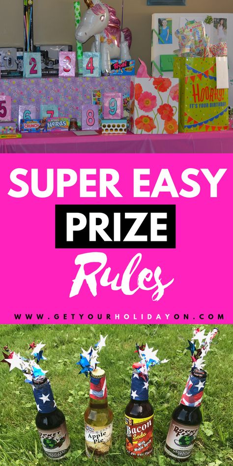 Ready for prize instructions that will blow your mind! These borderline genius ways to hand out prizes is a MUST SEE! #momlife #partyplanning #tips #diyparty Christmas Game Prizes, Party Game Prizes, Toddler Party Games, Party Prizes, Minute To Win It Games, Game Prizes, Christmas Game, Love Anniversary Quotes, Happy Thanksgiving Quotes