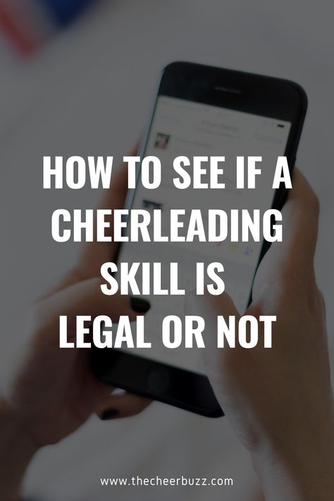 Part of being a cheerleading coach is keeping track of the rules of your level. This can be hard and there are a lot of skills that are allowed, but only if performed in a certain way... How can you tell if a skill is legal or not? It's actually super easy! #cheerleading #allstarcheer #cheerleadingcoach Cheerleading Skills, Cheerleading Tryouts, Cheerleading Coach, Cheerleading Coaching, Cheer Ideas, All Star Cheer, The Rules, How Can, Cheerleading