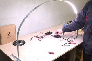 DIY: LED Workbench Light From LED Strips : 7 Steps (with Pictures) - Instructables Workbench Diy, Workbench Light, Diy Led Light, Industrial Workbench, Building A Workbench, Hobby Desk, Mobile Workbench, Diy Led, Diy Workbench