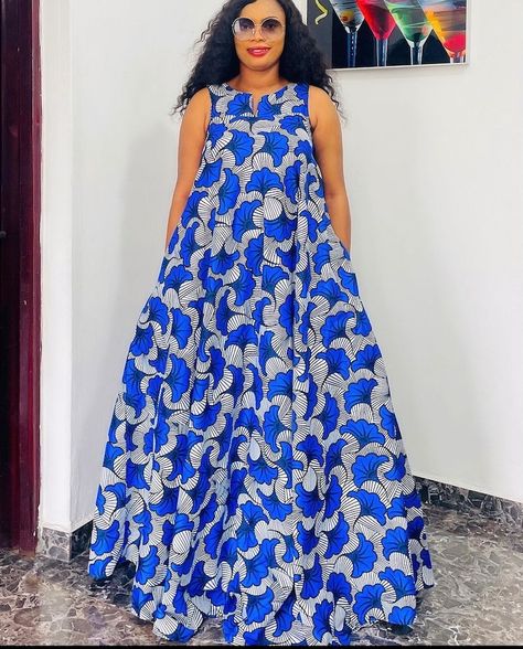 Ankara Plus Size Dresses, Chitenge Dresses, Boubou Dress, Nigerian Fashion Ankara, Boubou Styles For Women, Bubu Gown Styles, Nigerian Dress, African Chic, African Attire Dresses