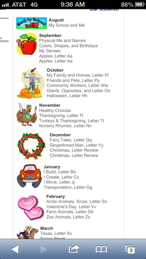 Pre- K themes http://classroom.northlamar.net/webs/kleonard/themes.htm September Pre K Themes, Pre K Themes By Month, Preschool Journal Ideas, Pre K Themes, Preschool Monthly Themes, Preschool Weekly Themes, Head Start Classroom, Pre K Lesson Plans, Preschool Journals