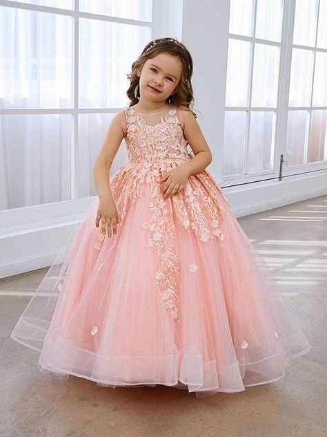 LaLamira#Well-made flower girl gowns.#girl dress#Ball Gown#Party Dresses #Birthday Dresses#Little Princess #Dream Dress#Kids Wear #Special Occasion Wedding Dress For Kids Girl Indian, Gown For Girls Kids Princess Dresses, 1 Year Baby Girl Birthday Dress Indian, Pink Princess Dress For Toddler, Party Wear Frocks For Kids Flower Girls Ball Gowns, Straight Wedding Dresses, Dresses Birthday, Girls Pageant Dresses, Wedding Embroidery