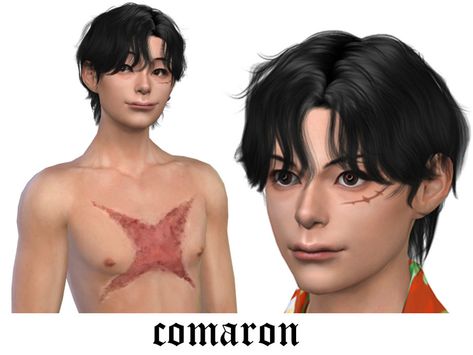 Sims 4 Tattoos, One Piece Monkey D Luffy, Sims 4 Challenges, Sims 4 Anime, Skin Details, Sims 4 Game Mods, Play Sims, New Mods, Aesthetic Indie